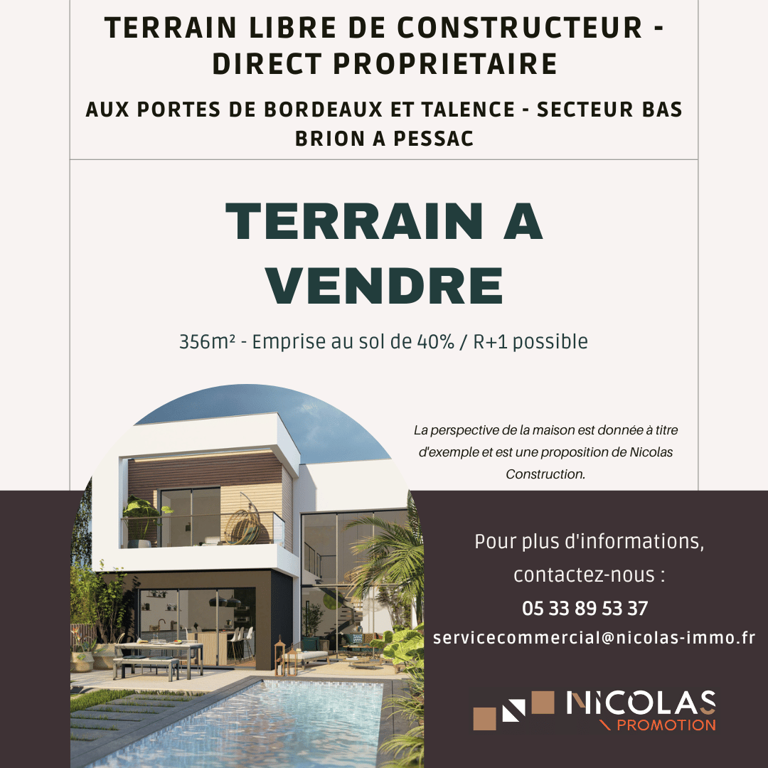 TERRAIN EN VENTE